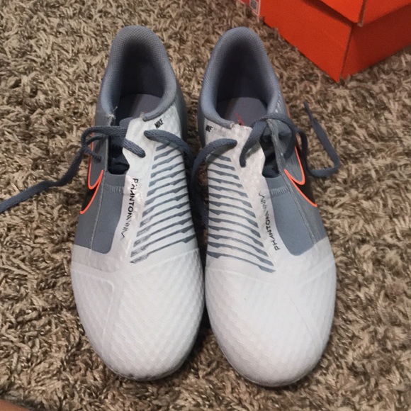 NIKE Kids PhantomVNM Academy FG Grey Wolf Special Edition - Picture 3 of 4